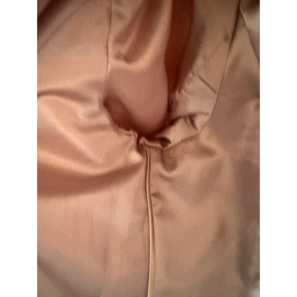 Calvin Klein Womens Dusty Rose Pink Fit and Flare Double Breasted Peacoat Coat - Picture 7 of 16